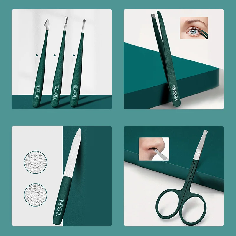 CMGF Nail Clipper Set Portable Purses Storage Nail Clippers Manicure Tools Sharp Non-Slip Nail Clippers