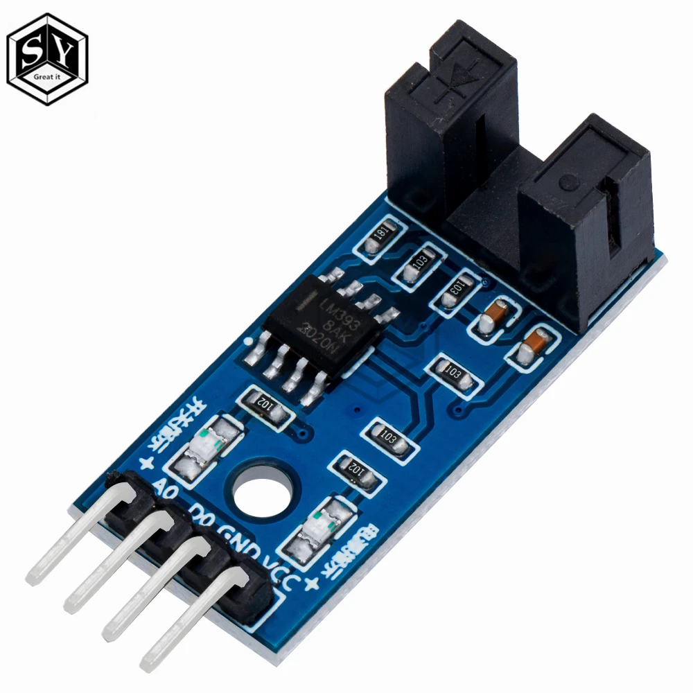 F249 4 PIN Modul Sensor Kecepatan Inframerah UNTUK Arduino/51/AVR/PIC 3.3V-5V Kualitas Tinggi