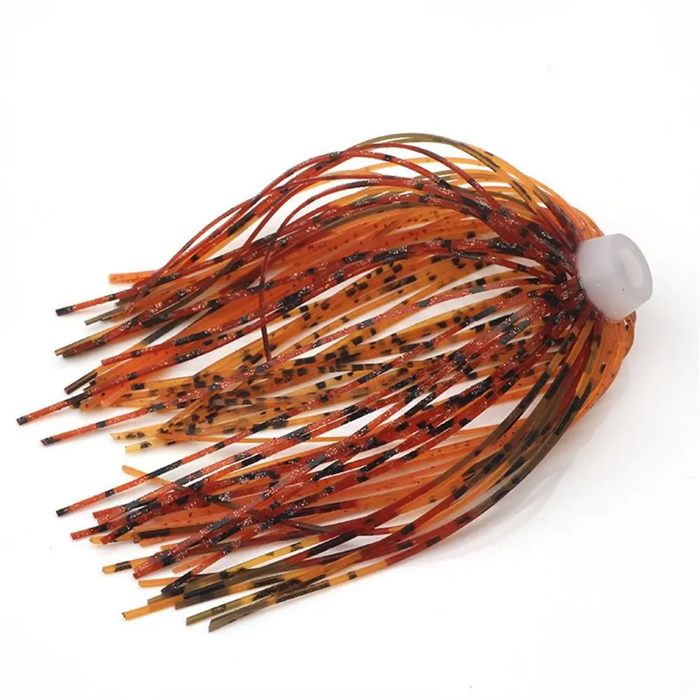 88 Strands Silicone Skirts DIY Elastic Soft Umbrella Sensation Skirts Bass Jigs 64mm Buzzbaits Spinner Sea Fishing