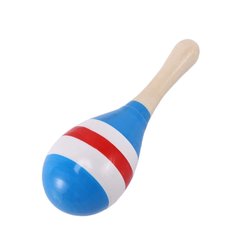 MYMF-36 peças maracas para lembrancinhas de festa maracas de madeira mini maracas coloridas, cores aleatórias