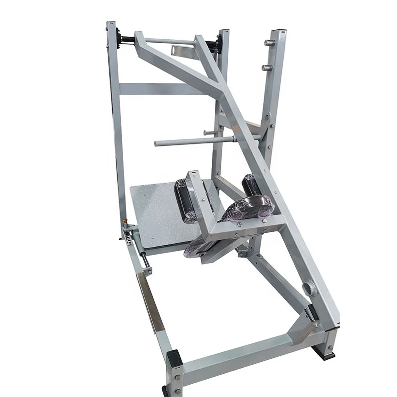 Body building commercial gym equipment plate loaded strength training Leg Press Pendulum Squat machine