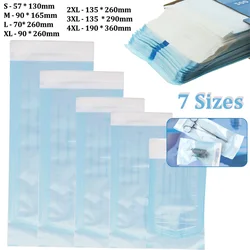 200pcs Self Sealing Sterilization Pouch Bags for Nail Tools Grade Paper Disposable Dental Tattoo Accessories Tool Storage Bags
