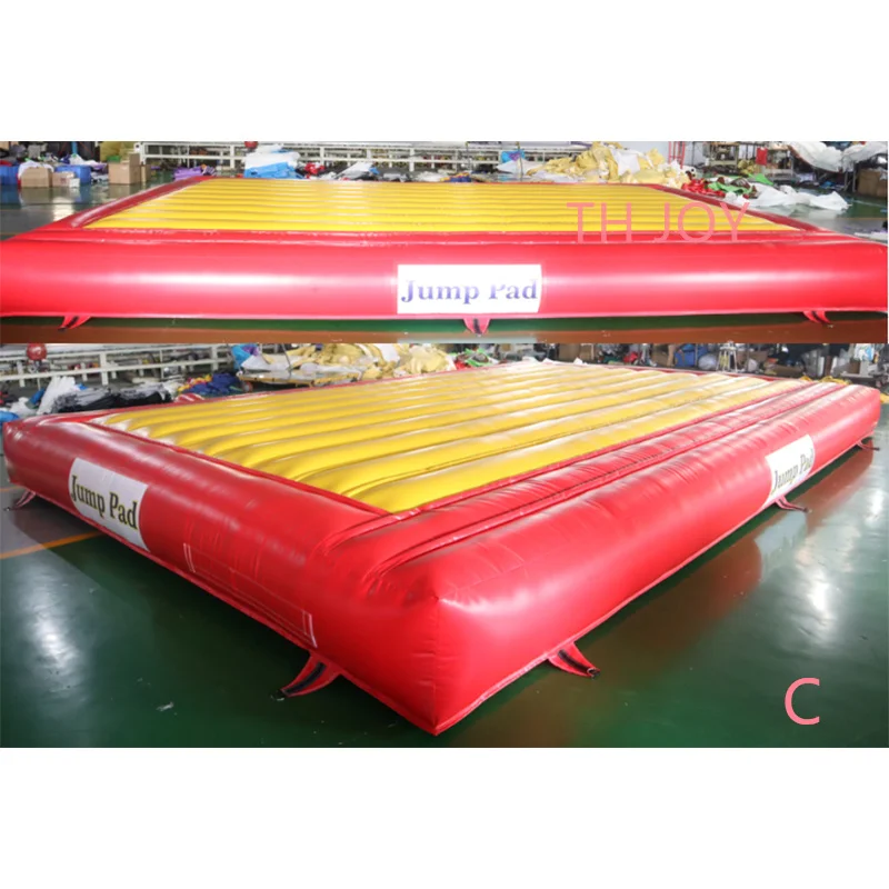 inflatable jump pad, commercial jumping pad, outdoor customized inflatable trampoline jump pillow