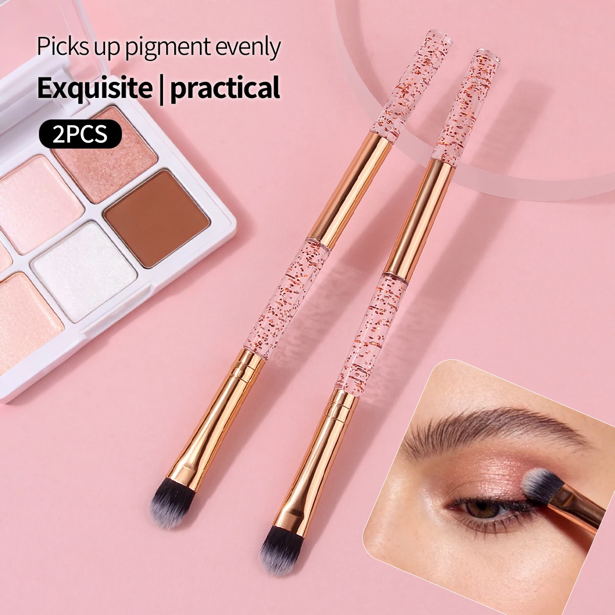 2Pcs Eye Detail Bru…