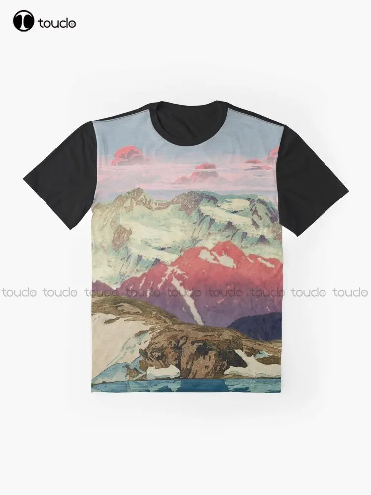 Winter In Keiisino - Nature Landscape Graphic T-Shirt Custom Aldult Teen Unisex Digital Printing Tee Shirts Custom Gift Xxs-5Xl