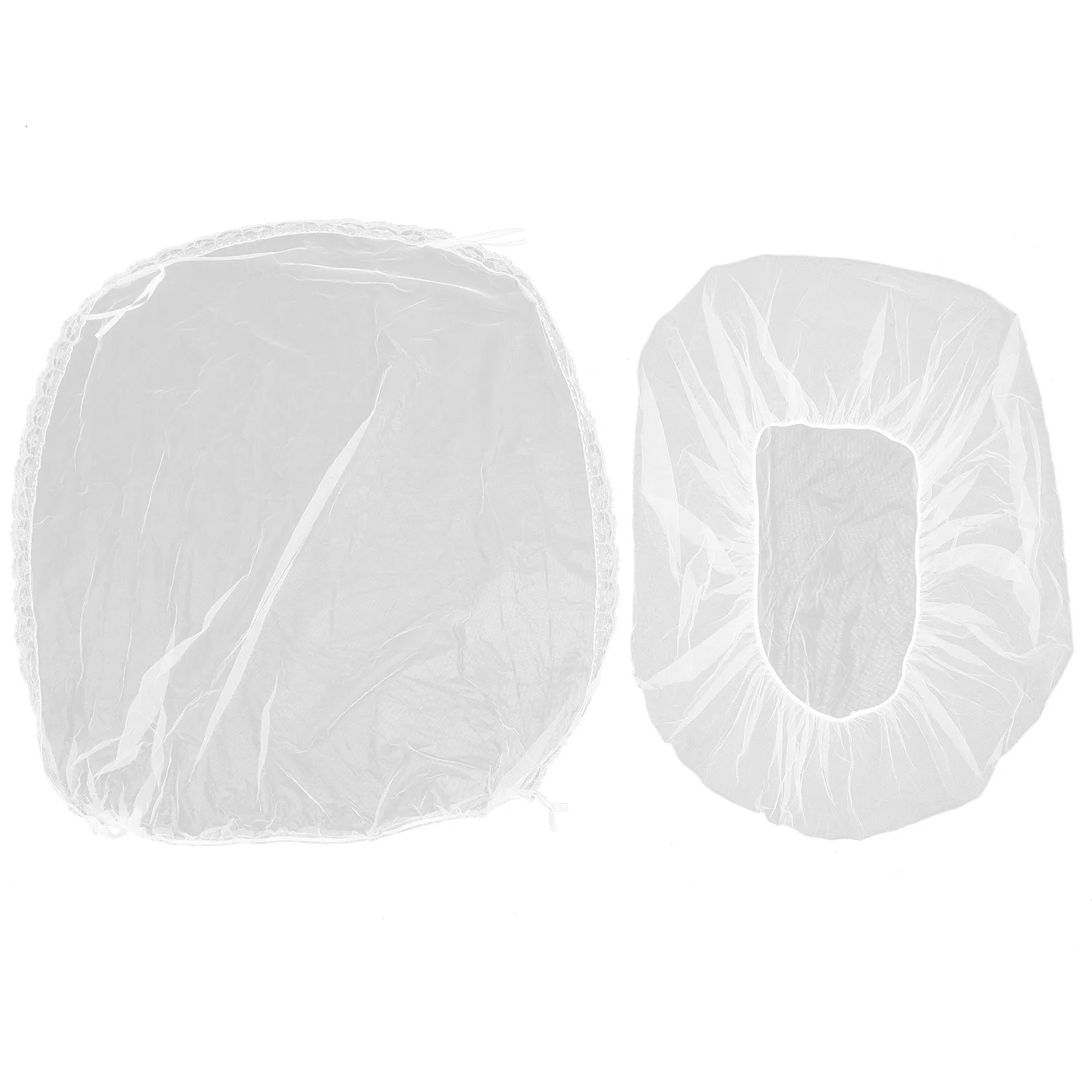 

2 шт. портативные легкие дышащие москитные сетки для детских колясок, универсальные, подходят для младенцев и малышей, сетчатые чехлы-накидки