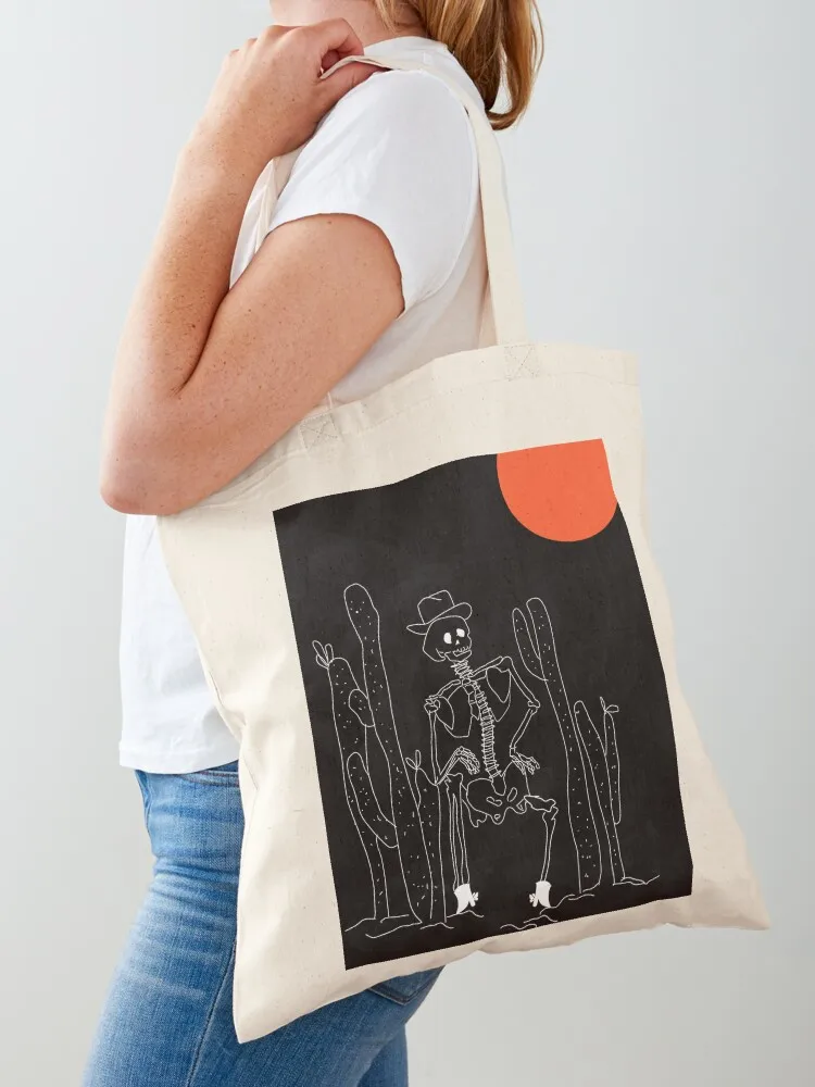 

skeleton boots Tote Bag shoping bag Cloth bag reusable shopping woman shopping