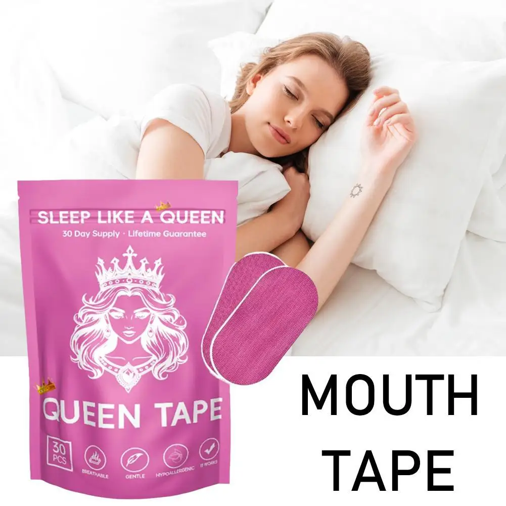 

30Pcs Anti-Snoring Patch Right Way Stop Snoring Help lmproved Nighttime Sleeping Less Mouth Breath Adult Snore Care Stickers