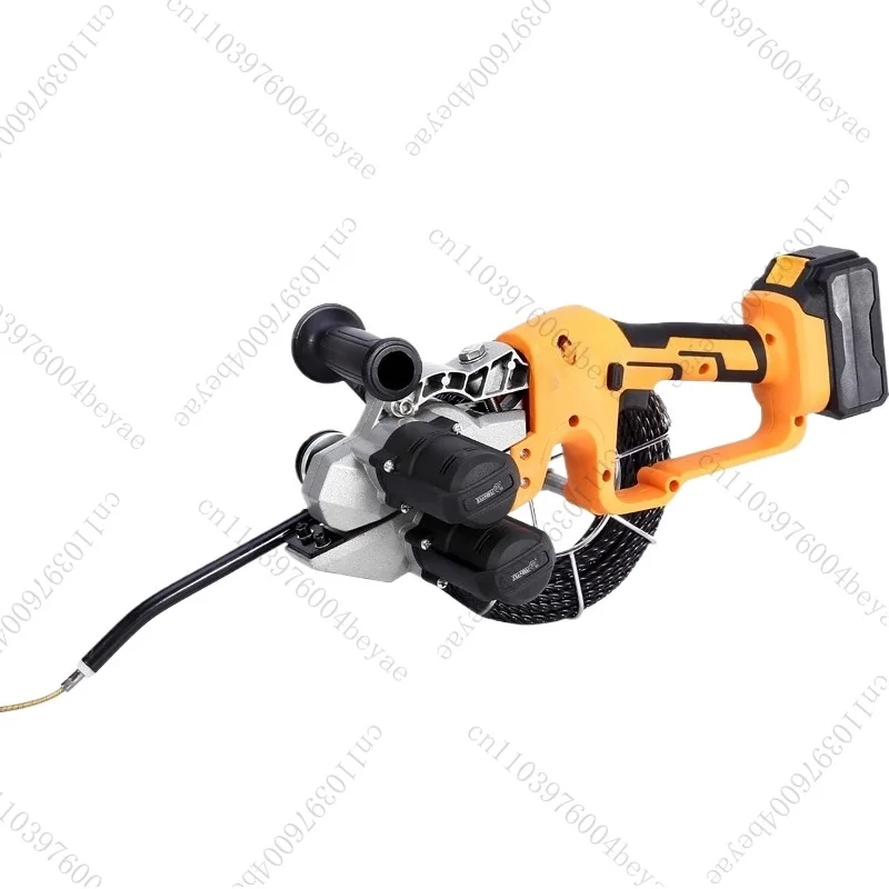Lithium battery threading machine Automatic electrician threading device Electric wire pulling device Pipe threading device