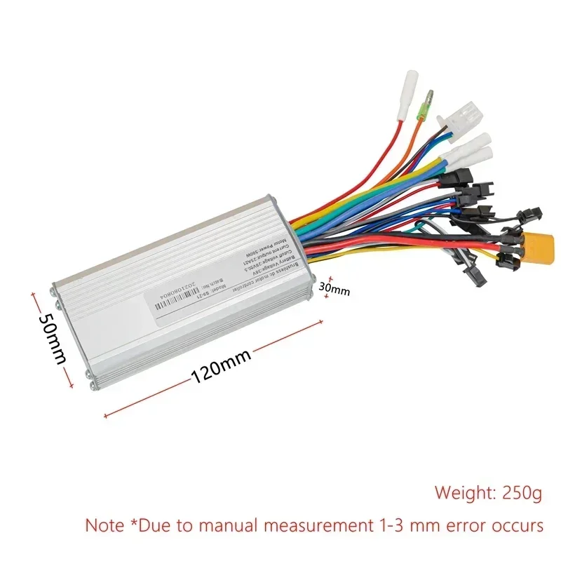 Bicicleta Electric Brushless Controller 25A 36V 48V 500W 350W Electric Scooter BLDC Controller For Scooter Bicycle Accessories