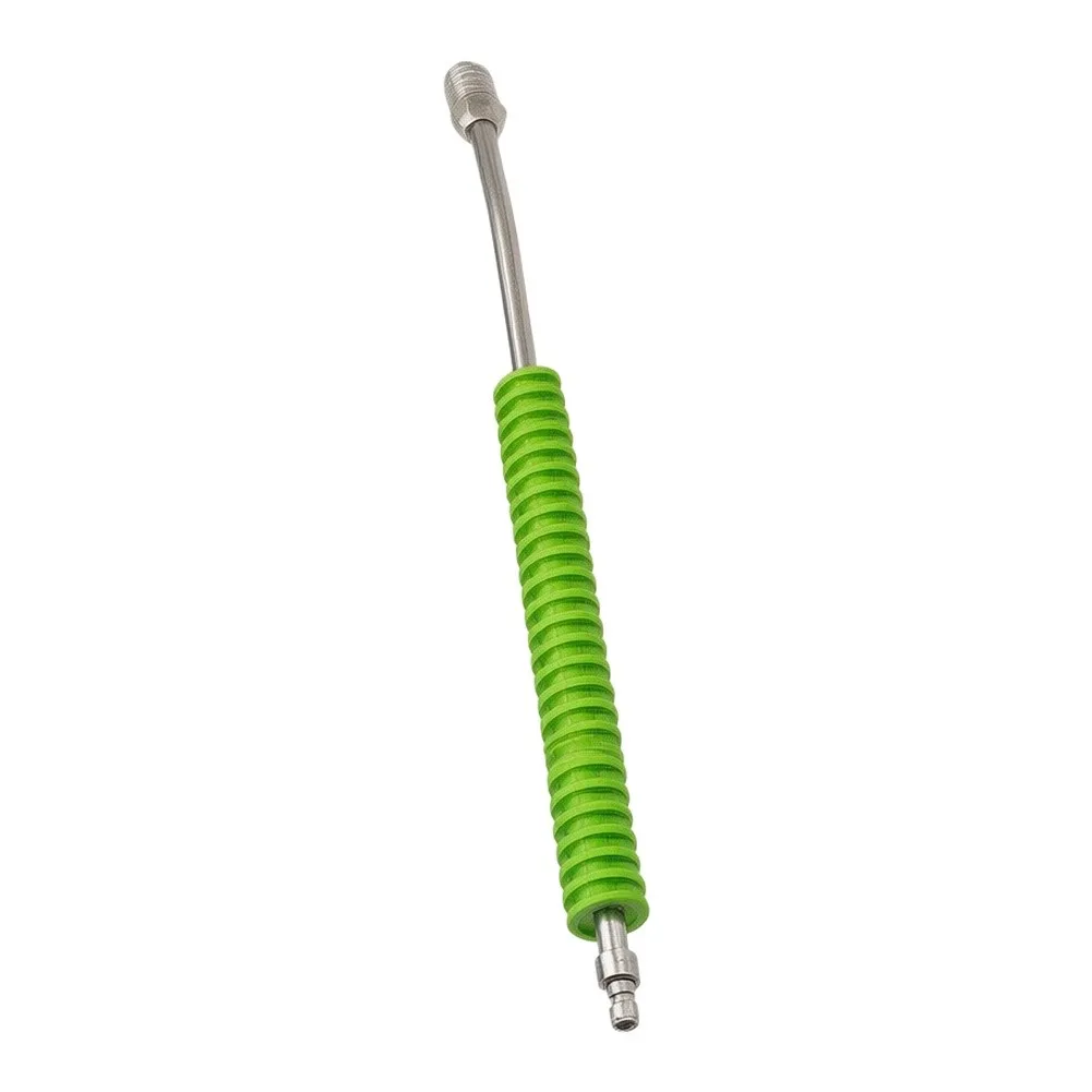 55cm Pressure Washer Extension Wand 304 Stainless Steel and Plastic 1/4 inch Quick Connect for Residential Use