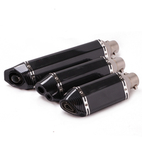 51mm Universal Accessories Motorcycle Exhaust pipe Modified Muffler Pipe echappement moto db killer For XJ6 MT07 09 03