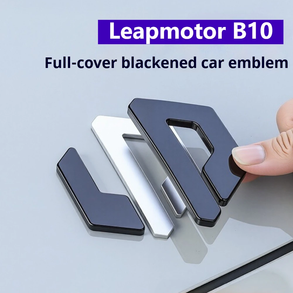 Black Emblem Modification Logo Black Knight Front Hood Badge Exterior Decal For Leapmotor B10