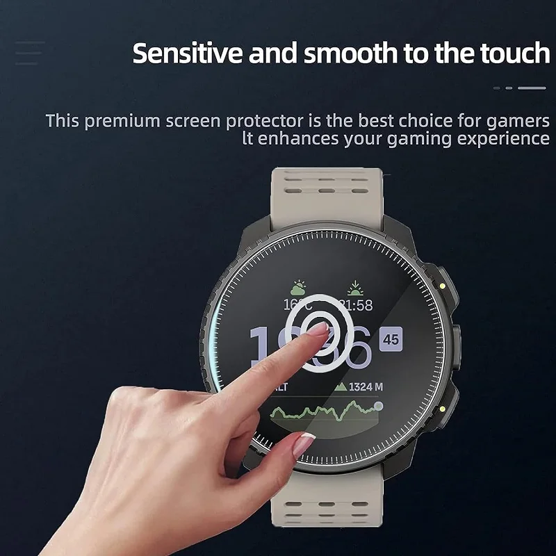 5 шт. Защитная пленка для экрана для вертикальных круглых умных часов Suunto HD прозрачное Закаленное стекло Защитная пленка против царапин