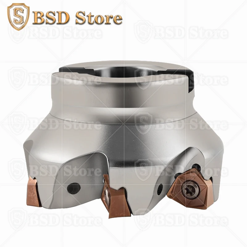 Imagem -02 - Bsd-cabeça de Fresa Mfwn90 ° Frente e Verso Hexagonal Resistente Fresa Inserção Mfwn900