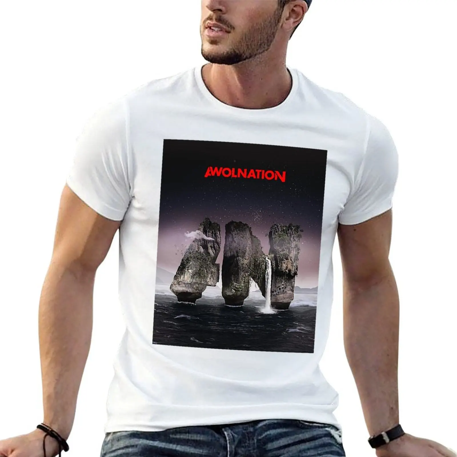 

awolnation band cover album Classic T-Shirt printed t shirts for man t shirts for man cotton t shirts for man slim fit T-Shirt