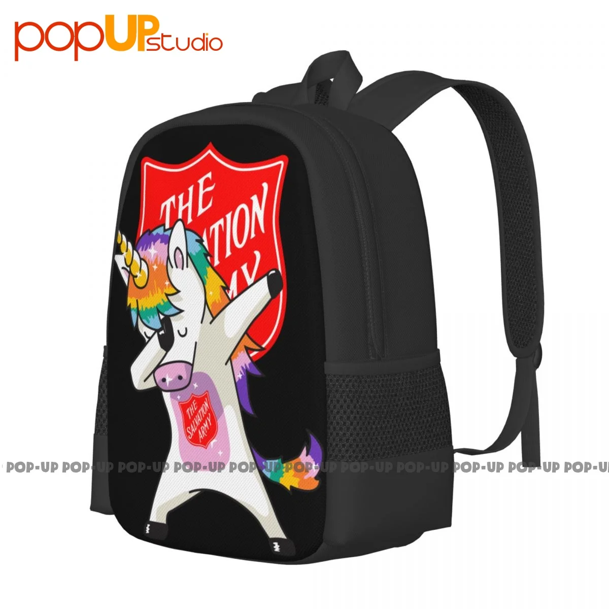 The Salvation Army Unicorn Dabbing Backpack Large Capacity Gym New Style Storage Bag Outdoor Running