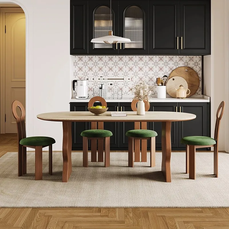 توفير مساحة التخزين، طاولة طعام ممتازة، طاولات طعام جمالية أنيقة، تصميم فريد من نوعه، أثاث غرفة الطعام Tavolo Di Pranzo #4