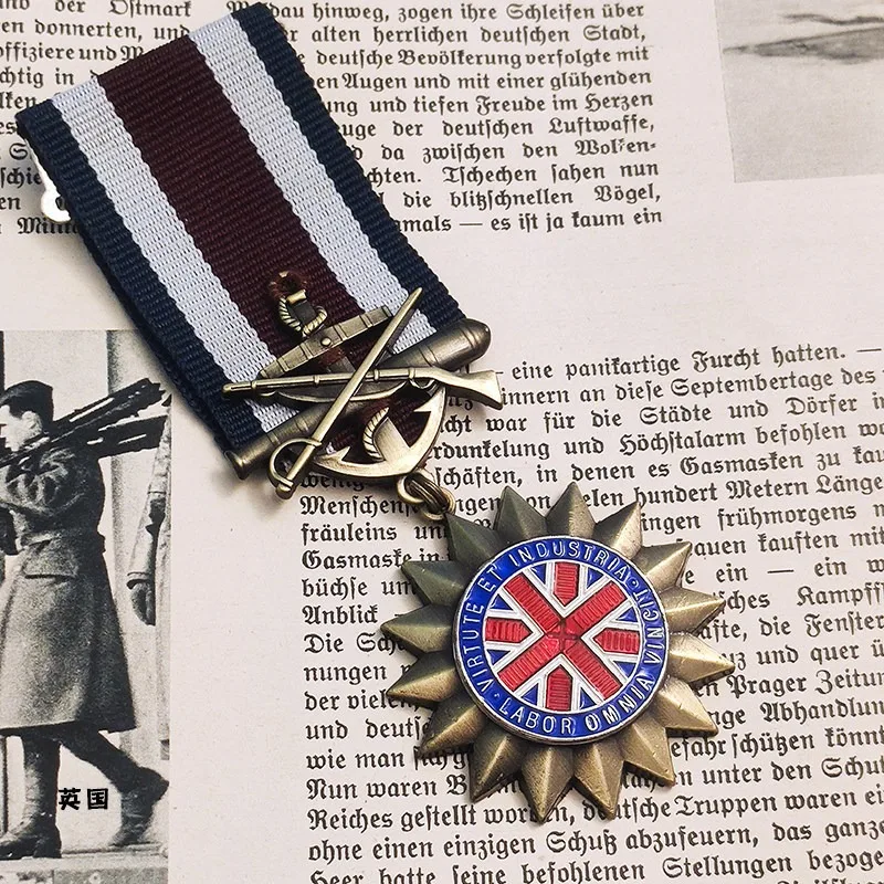 Order of St. John's Defence Service Medal, replica