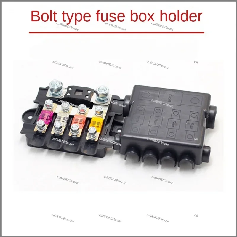 Necessary for Modifying An RV: Safety Bolt-type Seat Protection Power Supply Device, Four-way Car Fuse Box