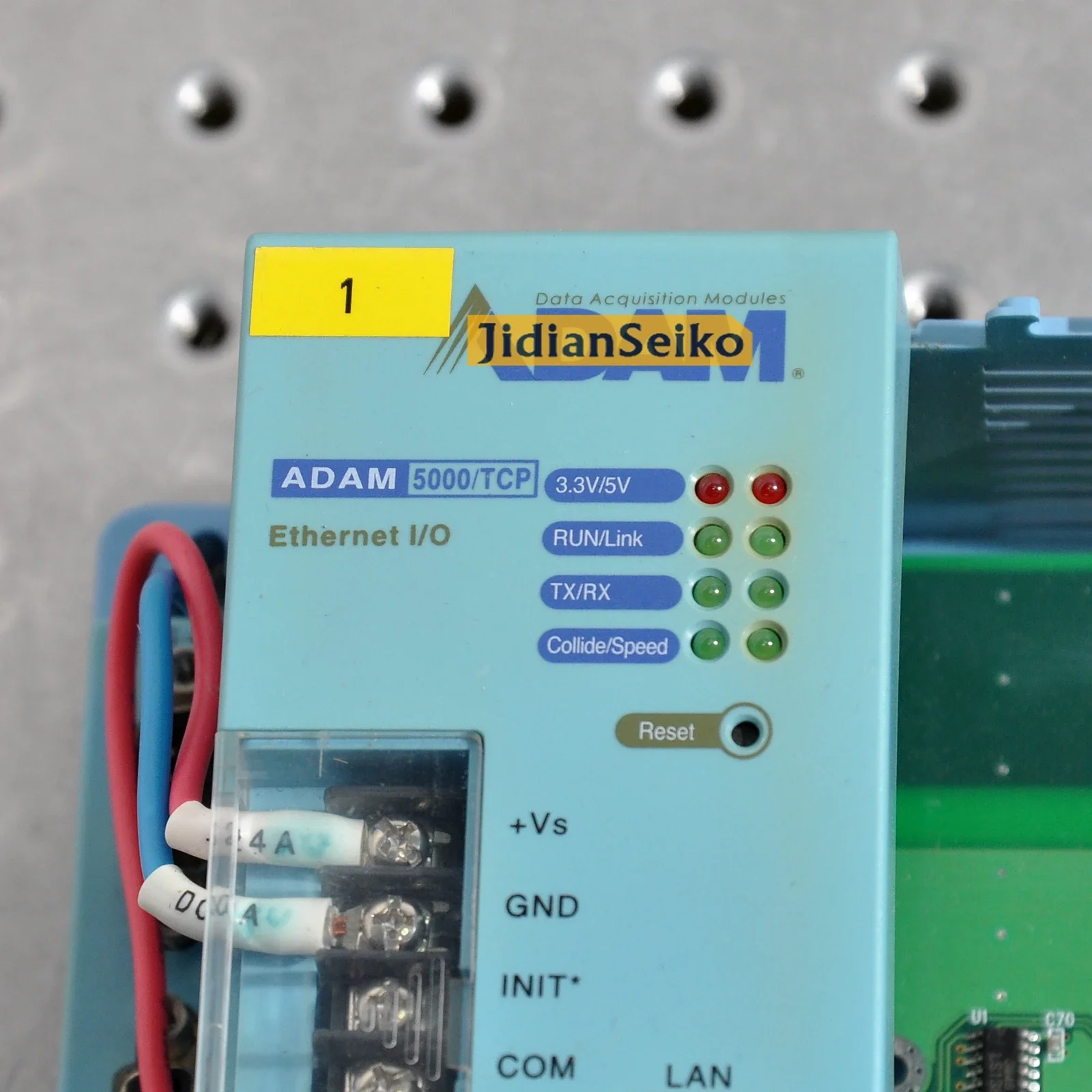 ADAM-5000/TCP Ethernet-Based Data Acquisition Control System Used Free Shipping