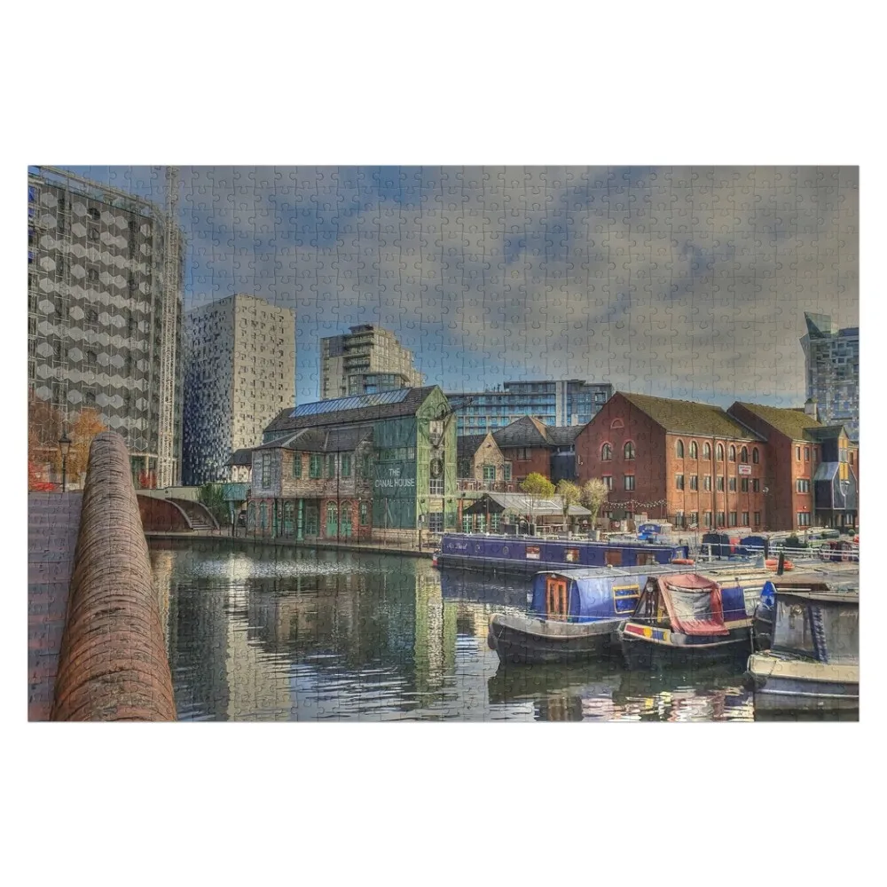 

The Canal House Jigsaw Puzzle Wooden Jigsaws For Adults Personalized Baby Toy Personalized Gifts Puzzle