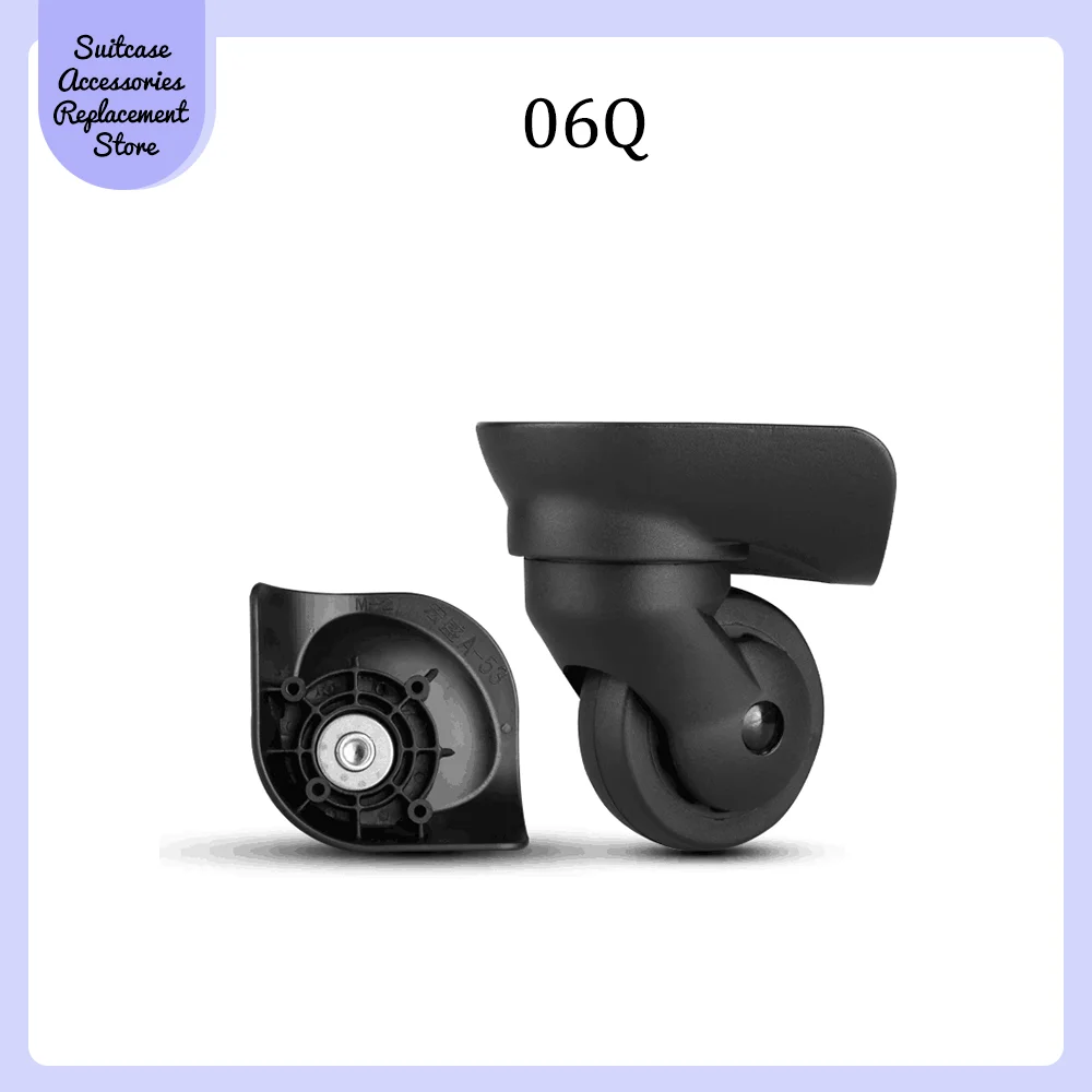 Suitable For Samsonite 06Q Universal Wheel Replacement Suitcase Smooth Silent Shock Absorbing Wheel Accessories Wheels Caster