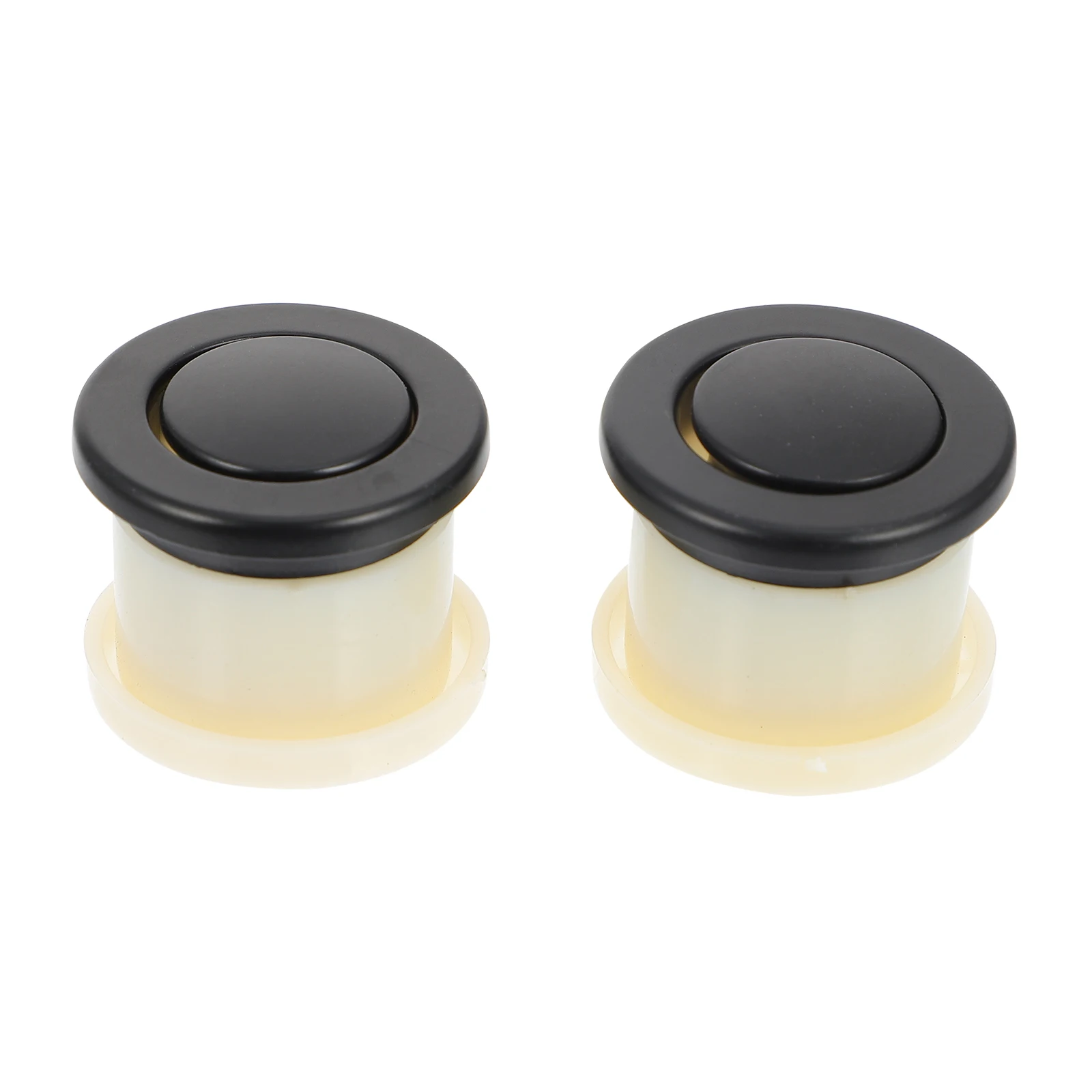 

2Pcs Retractable Spring Knobs Embedded Furniture Handles Zinc Alloy Durable Hidden Pull Cabinet Drawer Door Hardware