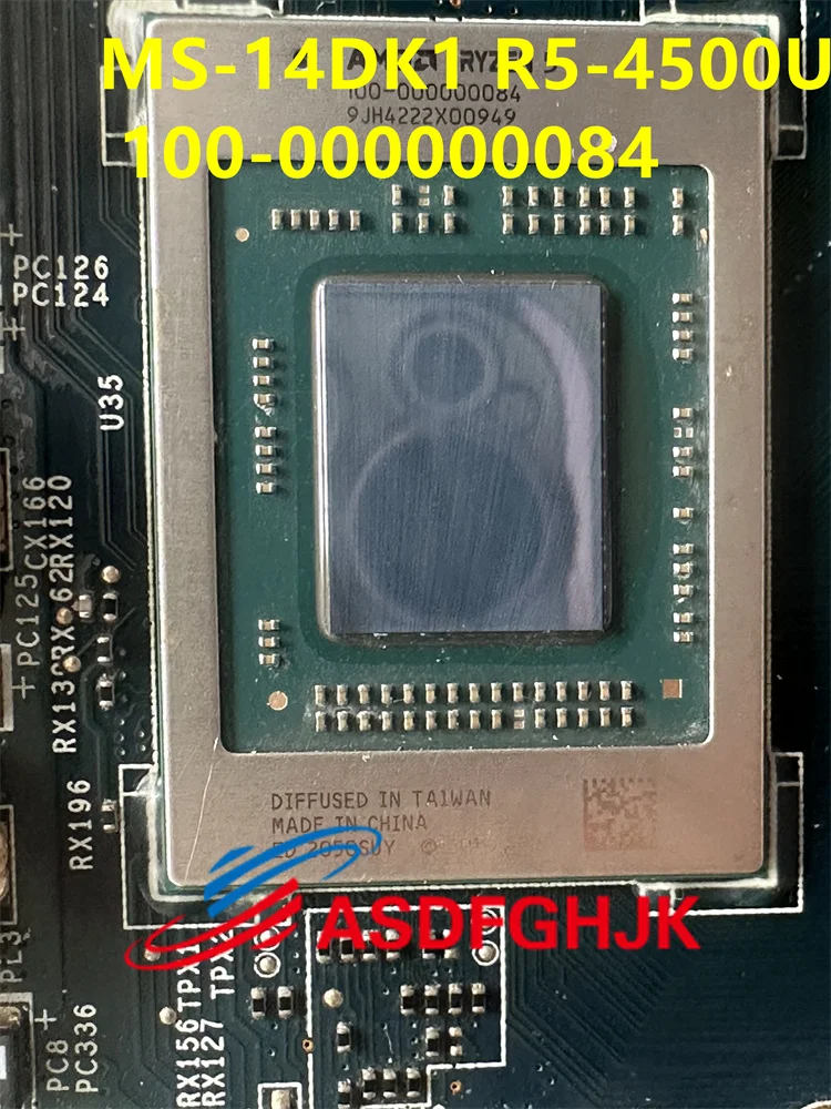 Original ms-14dk1 ver 2.1 For Msi Modern 14 B4MW MS-14DK Laptop Motherboard With R5-4500U AMD CPU Tested Fast Shipping