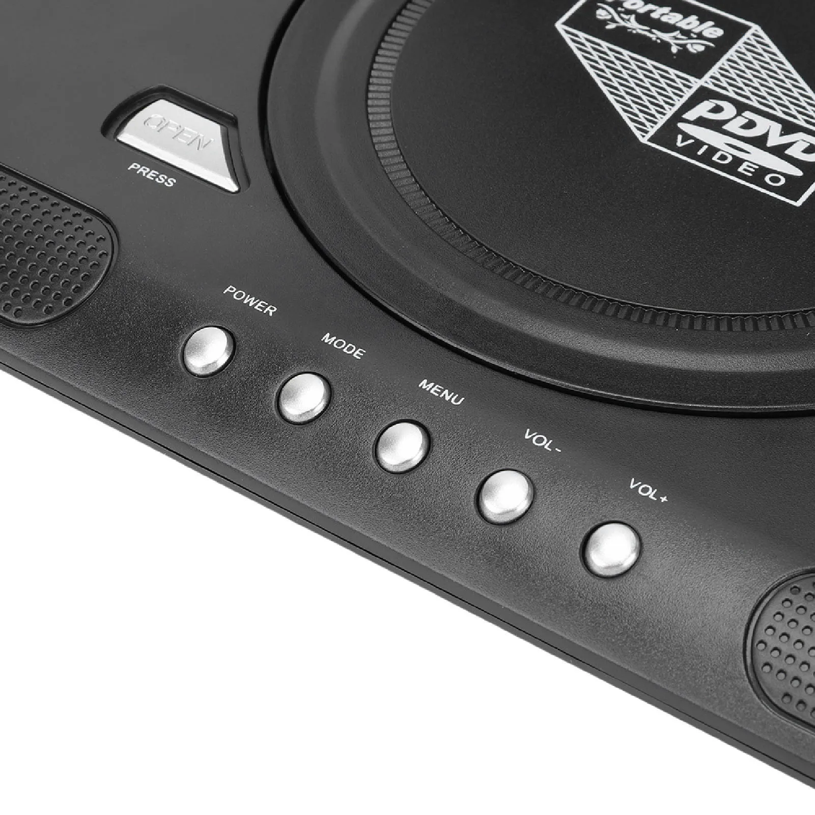 Portable DVD Player with Dual Speakers Antennae Swivel Screen Remote Car DVD Player Support USB Input AV Output Multiple Disc