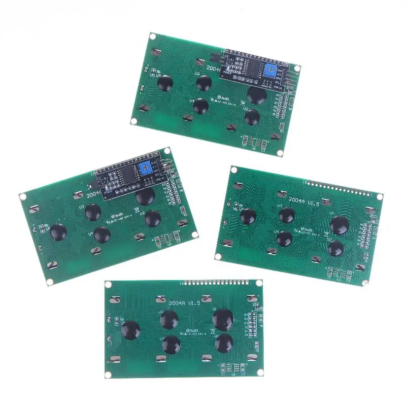 Tela lcd 2004 módulo azul verde para lcd 16x2 20x4 personagem r3 mega2560 display pcf8574t iic interface i2c