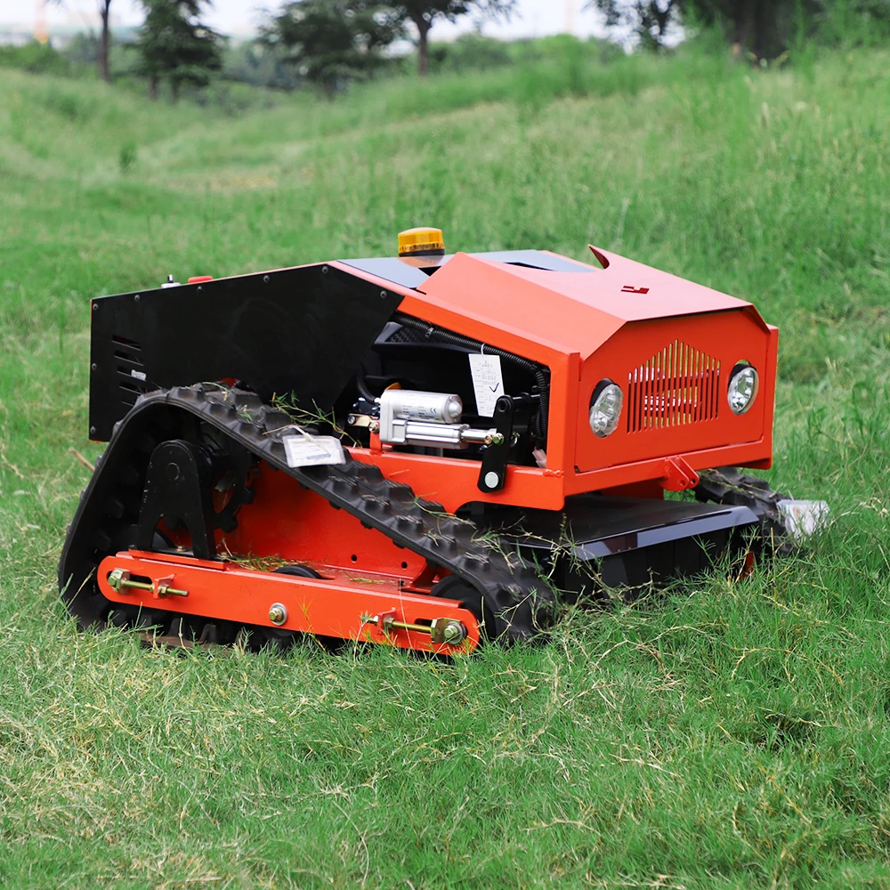 2025年新型ワイヤレスリモコン芝刈り機 - 自動障害物回避、45 °   斜面用芝刈り機、工場直送、送料無料