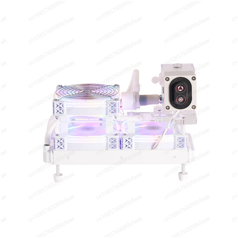 New white mobile phone, tablet, liquid cooling, water cooling, semiconductor refrigeration, magnetic attraction mute