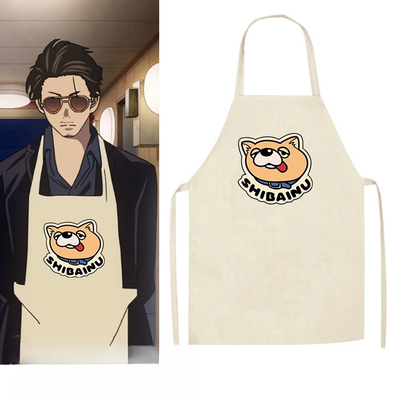 

Модные кухонные фартуки The Way of the Househusband Tatsu, фартук для косплея, солнцезащитные очки Gokushufudou, сумка с медведем, фартуки Immortal Dragon