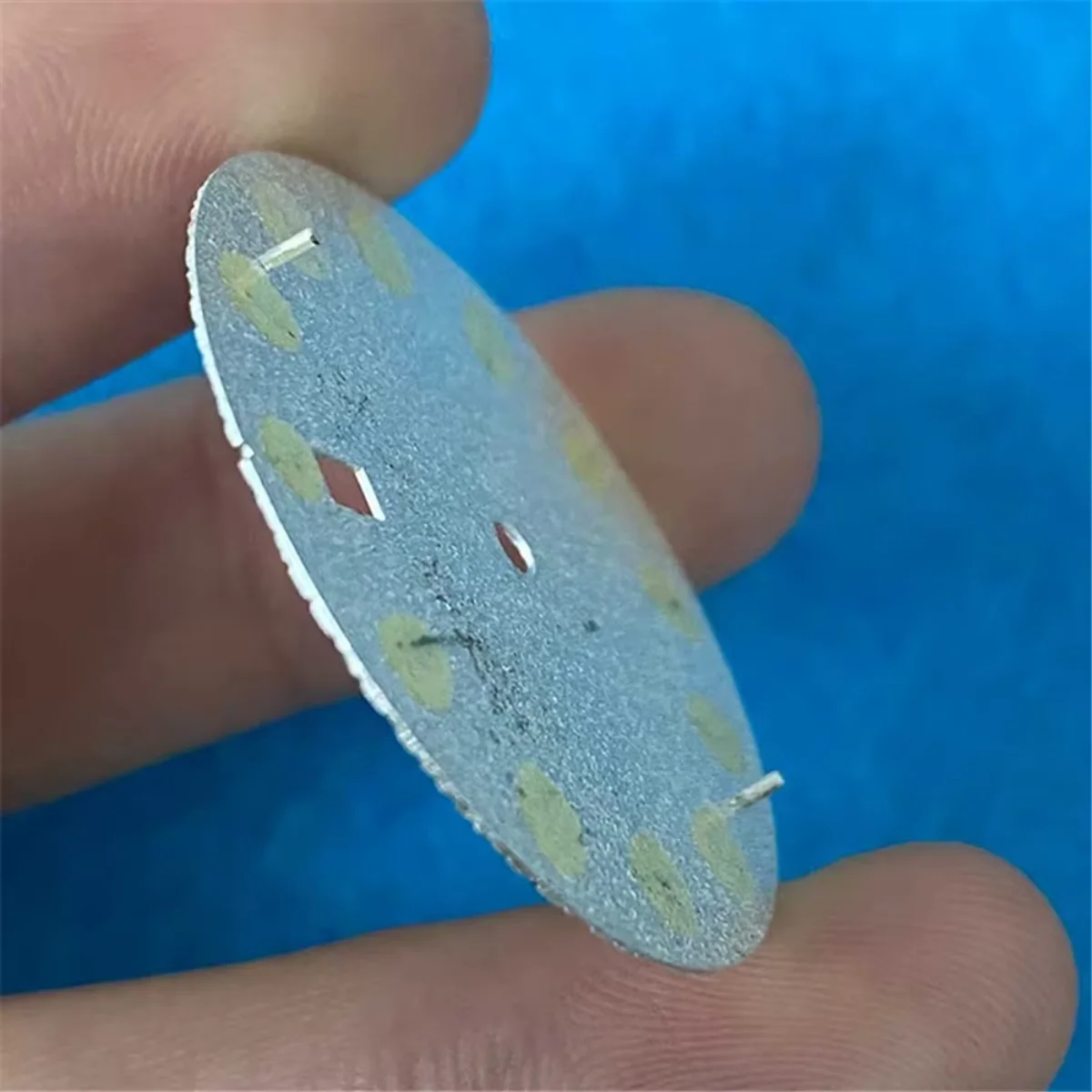 Esfera de reloj de 31,8 MM, calendario único para movimiento NH35/NH35A con accesorios de esfera de reloj de pulsera luminosa verde, Color azul, negro y blanco