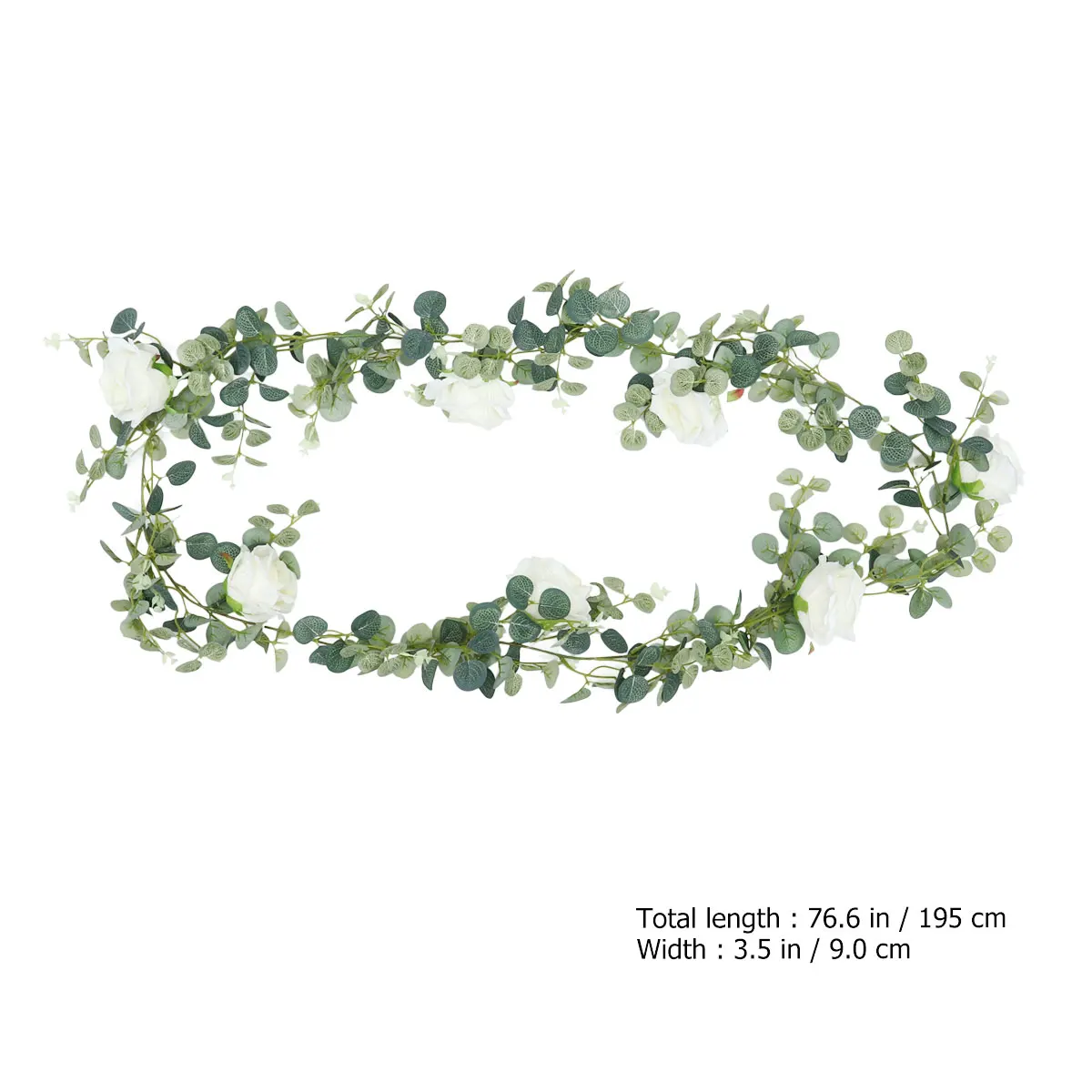 

Simulated Rattan Decorative Garland Artificial Vine Flowers Home Wall Door Decor Environmental Material Wedding Party