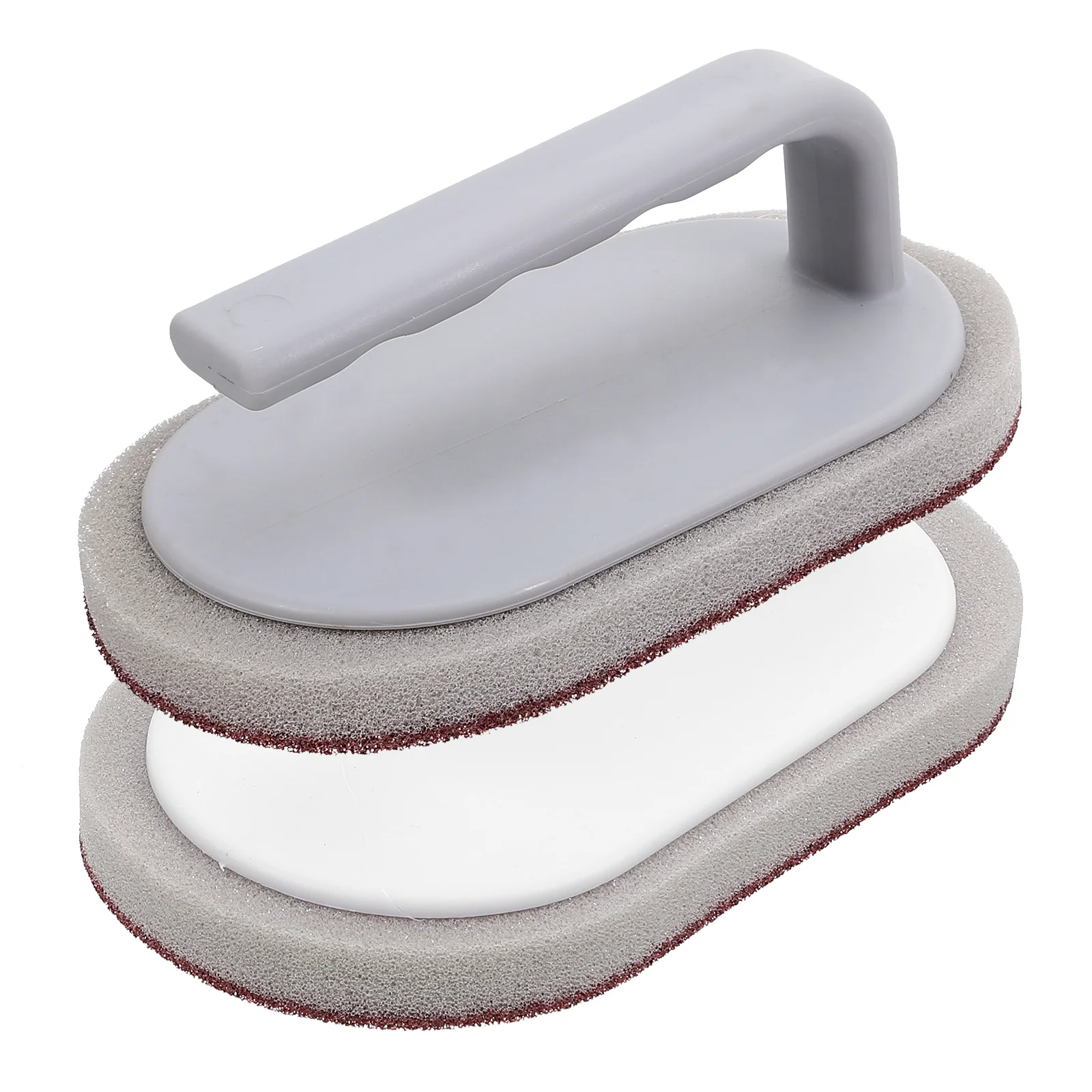 

2Pcs Kitchen Dish Sponge Reusable Cleaning Sponges Ergonomic Design Scrub Pads for Washing Dishes Effective Rust Removal