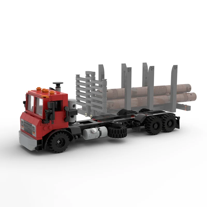 Urban Vehicle Modle Moc Building Bricks Modular Transport Truck Model Technology Blocks Christmas DIY Toy Construction Gifts