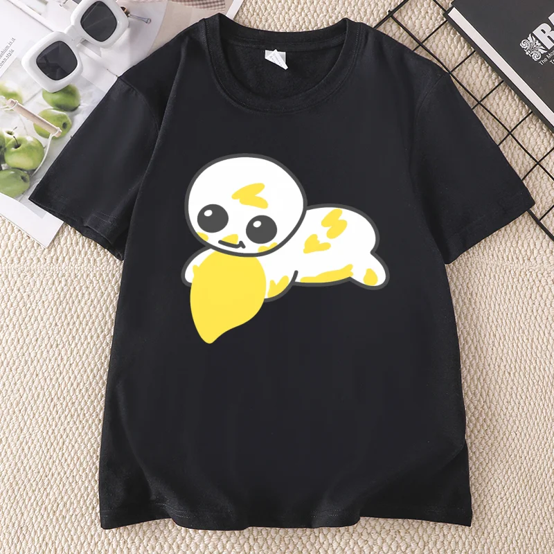 Autism Creature Eating Mango T Shirt Autistic Teen Casual Cotton Short Sleeve Round Neck Tshirt Summer Loose Tees