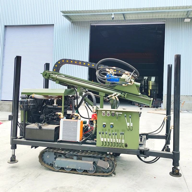 

Customized 200m Crawler Water Well Drilling Rig Diesel Hydraulic Rotary Efficient High Quality Drilling Machine