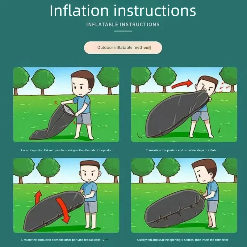 Outdoor Lazy Inflatable Sofa, Popular Inflatable Bed, Park Air Mattress, Mattress, Air Bed, Nap Lazy Bed