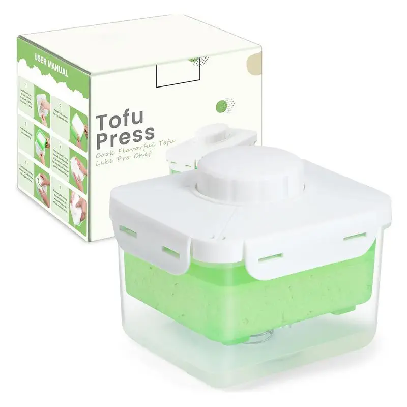 Tofu block salad drain box Kitchen Home Tofu Press Sturdy Cheese portable cheese for easy water removal Cheese drain and filter