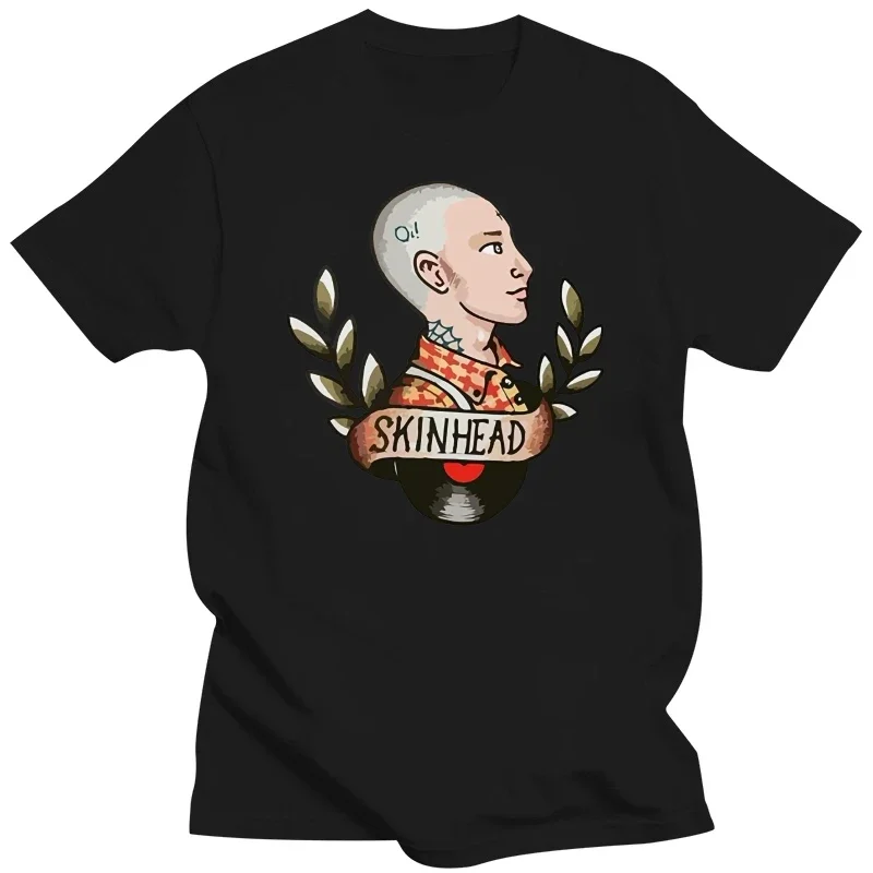 Newest 2024 Men Fashion Summer Short Sleeves Classic Printed T-Shirt Skinhead Old School Tattoo Skinhead Best woman T Shirts