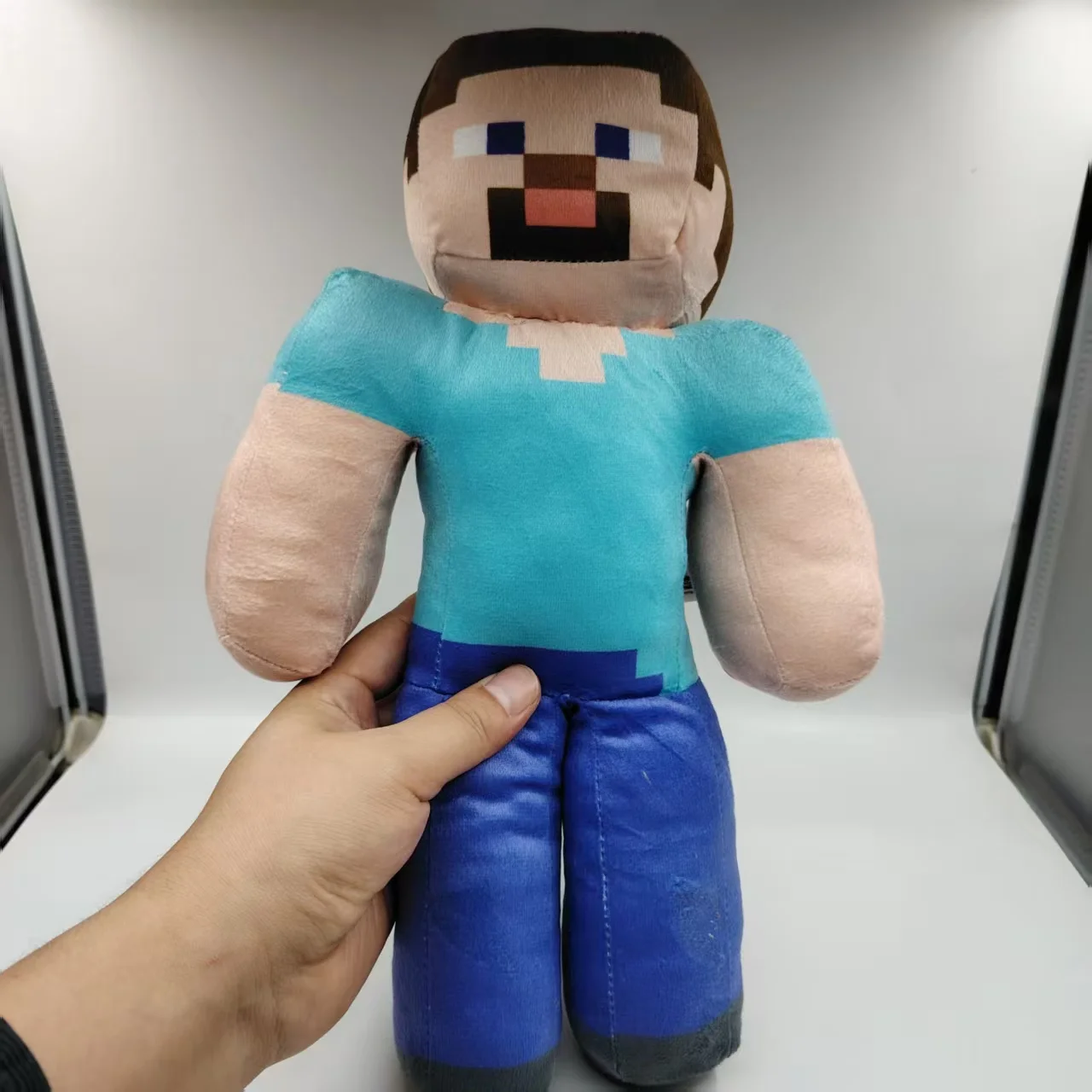 私の世界オリジナルぬいぐるみ30-40cmクリーパースティーブぬいぐるみ人気ゲームキャラクター面白い枕飾りおもちゃ