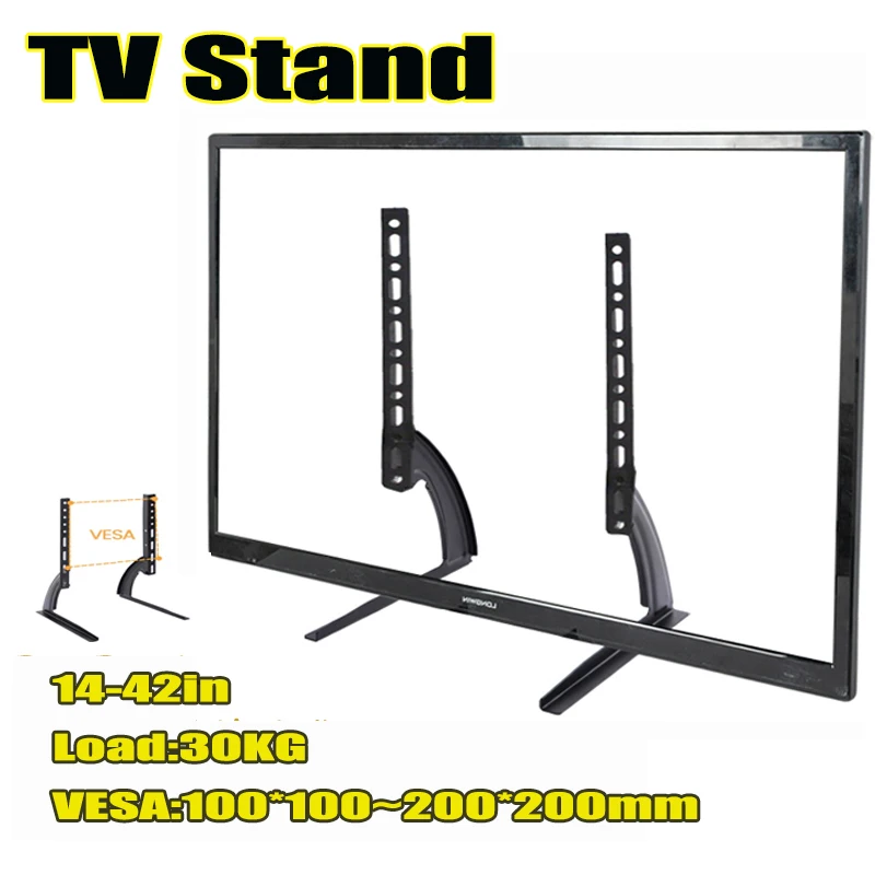 BEISHI 테이블 탑 TV 스탠드 받침대 14-42 인치 LCD/LED/OLED/플라즈마 adjustabe 범용 TV 스크린 모니터 브래킷 TV 피트