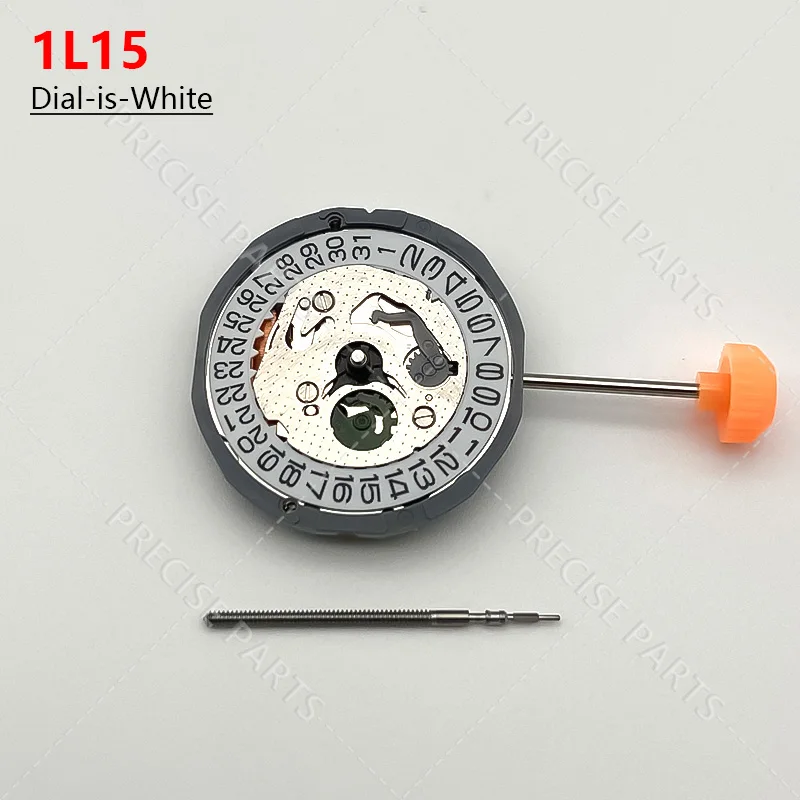 ﻿ New Quartz 1L15 Electronic Movement Single Calendar 1L15 Dual Watch Movement Parts 1L15 Movement Date 3 ﻿