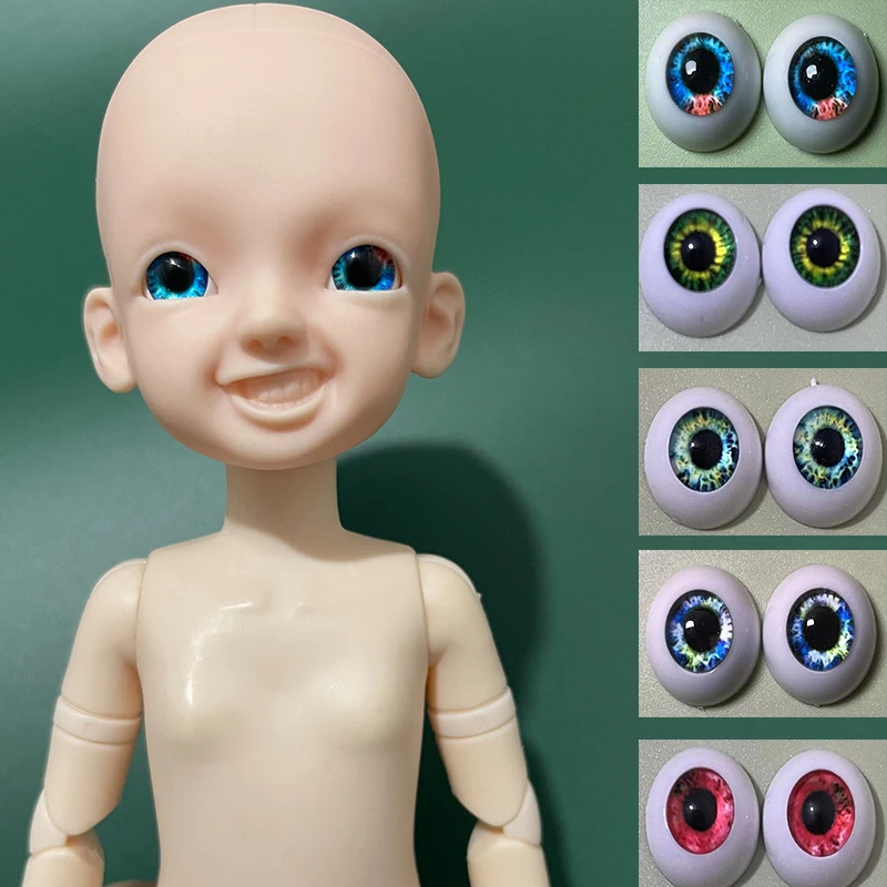 

1/6 Bjd Doll Makeup Doll Smile Face Doll Head or Whole Doll 30cm DIY Handmade Dolls Kids Toy Girls Doll