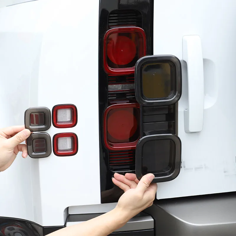 

Для Land Rover Defender 90 110 2020-2025 Автомобильный задний фонарь, крышка стоп-сигнала, широкая крышка индикатора, капоты заднего фонаря, накладка