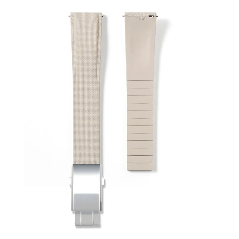 CTS Fluorkautschuk-Uhrenarmband 18mm 19mm 20mm 21mm 22mm 23mm 24mm FKM Schnellverschluss Universal Herren Damen Uhrenband zum Zuschneiden