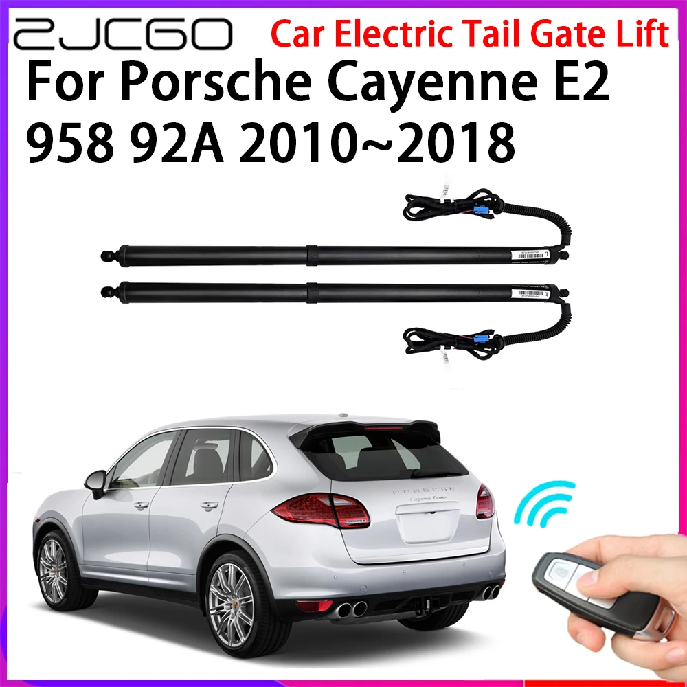 

ZJCGO Car Automatic Tailgate Lifters Electric Tail Gate Lift Assisting System for Porsche Cayenne E2 958 92A 2010~2018